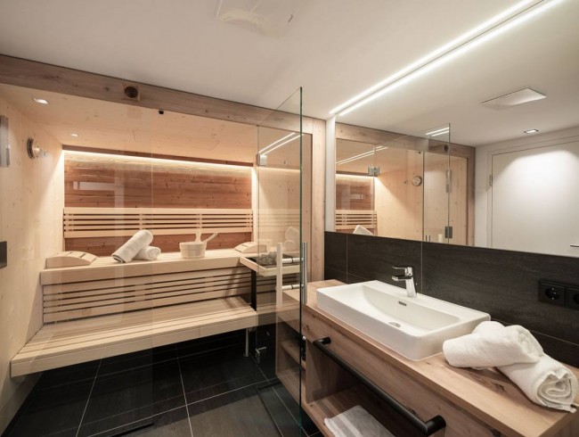 Appartement mit eigener Sauna
